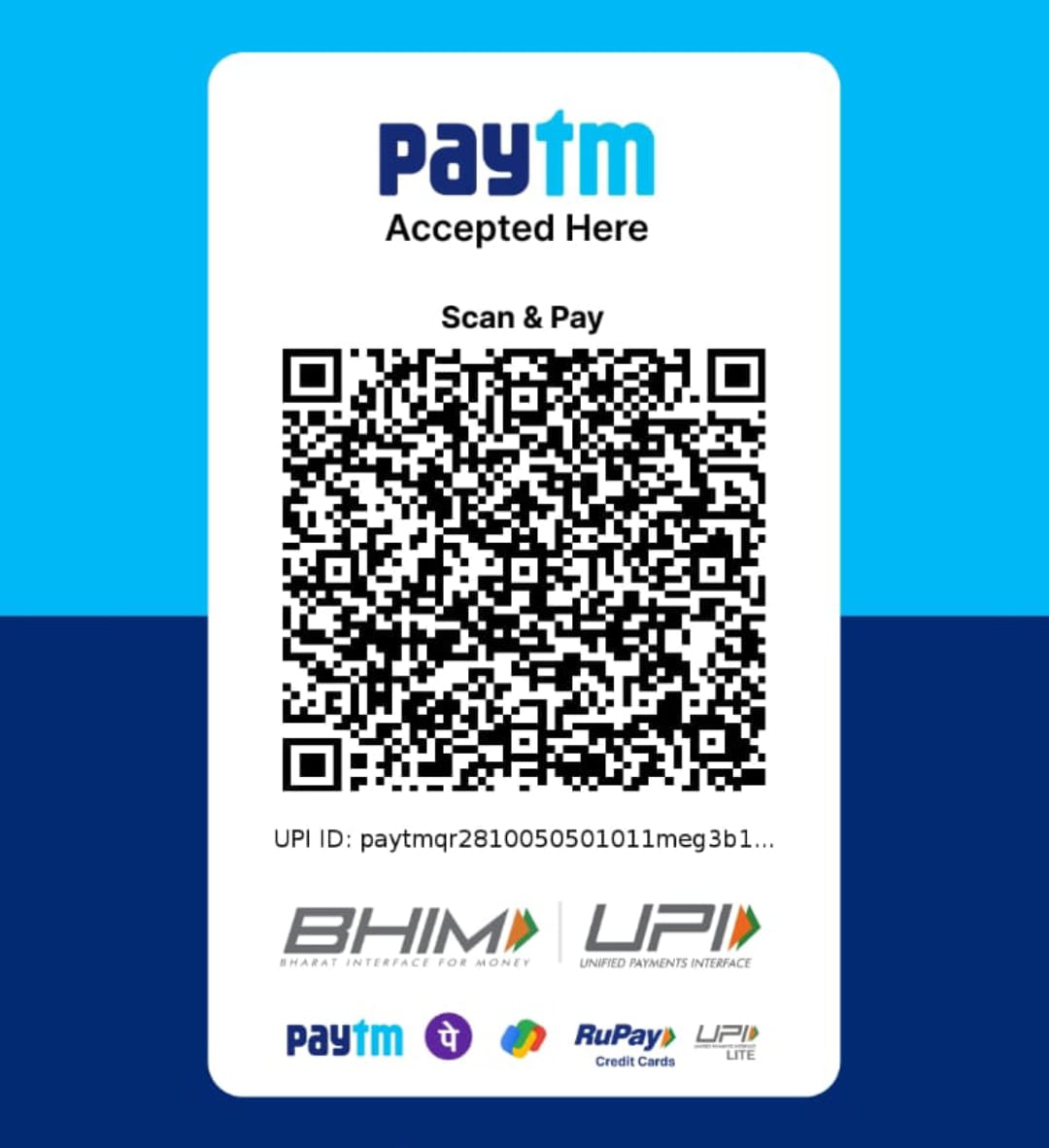 Payment QR Code